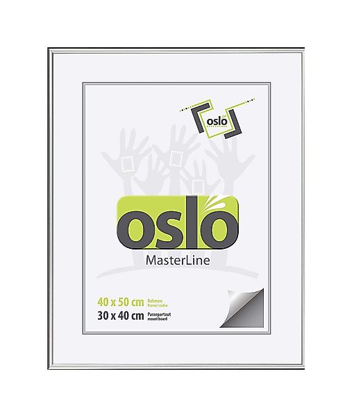 Oslo MasterLine Einzelrahmen Bilderrahmen Aluminium schmal günstig online kaufen