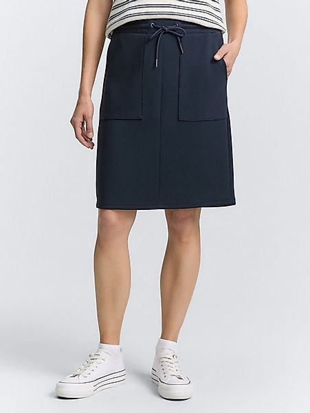 TOM TAILOR Sommerrock Röcke Jerseyrock mit Kordelzug günstig online kaufen