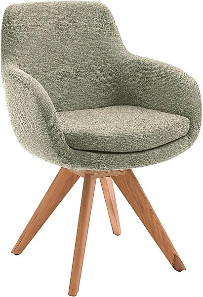 Musterring Esszimmerstuhl "Tavia" (Set) 2 Stk.Stativgestell Wildeiche massi günstig online kaufen