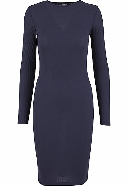 URBAN CLASSICS Shirtkleid "Urban Classics Damen Ladies Rib Dress" 1 Stk. tl günstig online kaufen