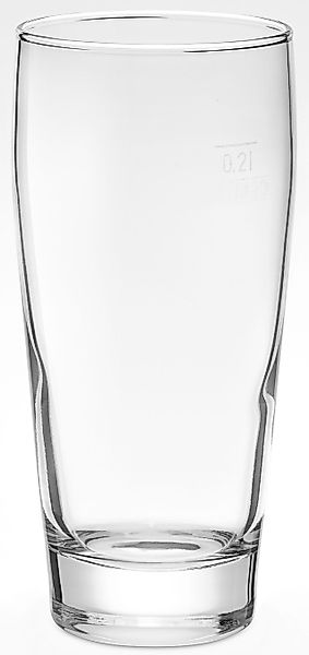 van Well Bierglas »Willybecher«, (Set, 12 tlg., 12 Willybecher 0,2l), 0,2 L günstig online kaufen