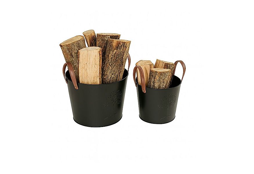 relaxdays Kaminholzkorb 2er Set (1 St) günstig online kaufen