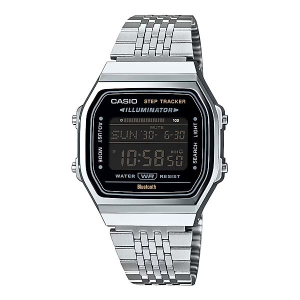 CASIO Digitaluhr Armbanduhr Vintage mit Schrittzähler günstig online kaufen