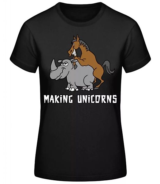 Making Unicorns · Frauen Basic T-Shirt günstig online kaufen