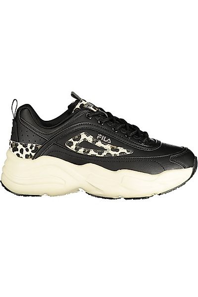 Fila Sneaker Damen Sportschuh Schwarz mit Kontrasten & Stickerei günstig online kaufen