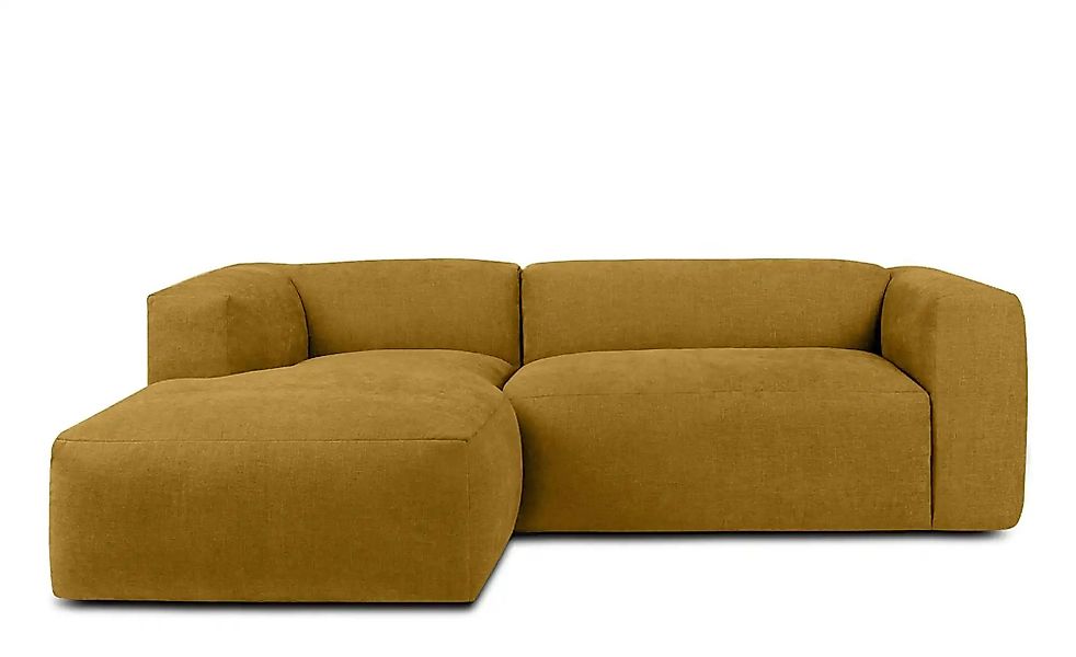KONSIMO Ecksofa  Buffo ¦ gelb ¦ Maße (cm): B: 225 H: 73 Polstermöbel > Sofa günstig online kaufen