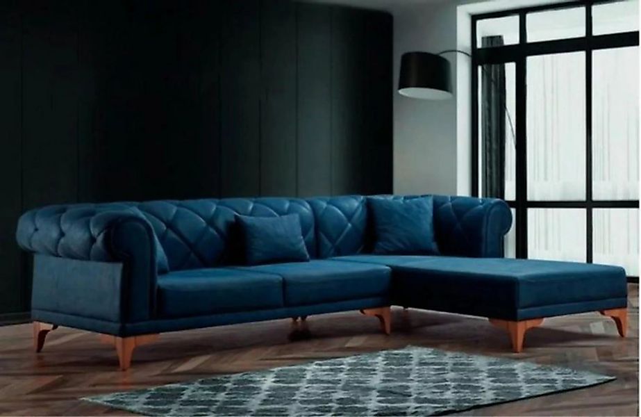 JVmoebel Ecksofa Ecksofa L Form Sofa Couch Design Couchen Polster Textil Sm günstig online kaufen