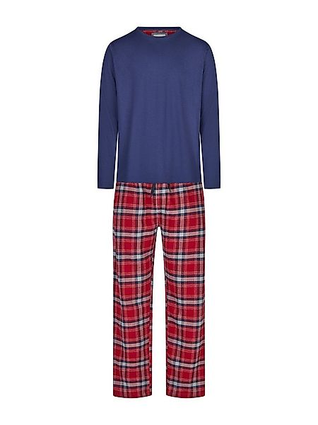 Phil & Co. Pyjama Flanell (2 tlg) Schlafanzug, Pyjama Set, Nachtwäsche günstig online kaufen
