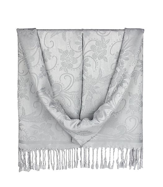 ZEBRO Modeschal Jacquard mit Blumen-Muster günstig online kaufen