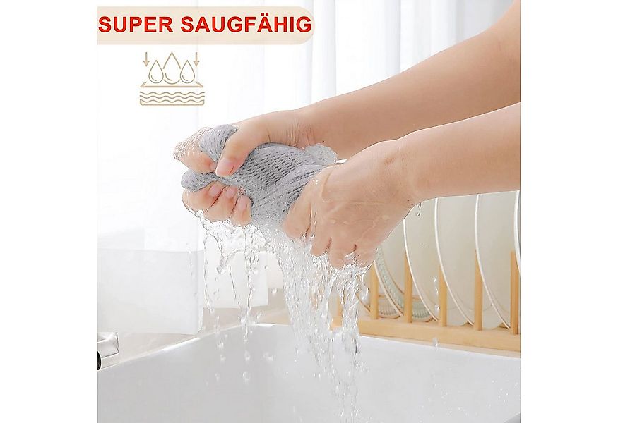 STILVORA Geschirrtuch 6-teiliges Küchentuch Set Mit Schlaufe 100% Baumwolle günstig online kaufen