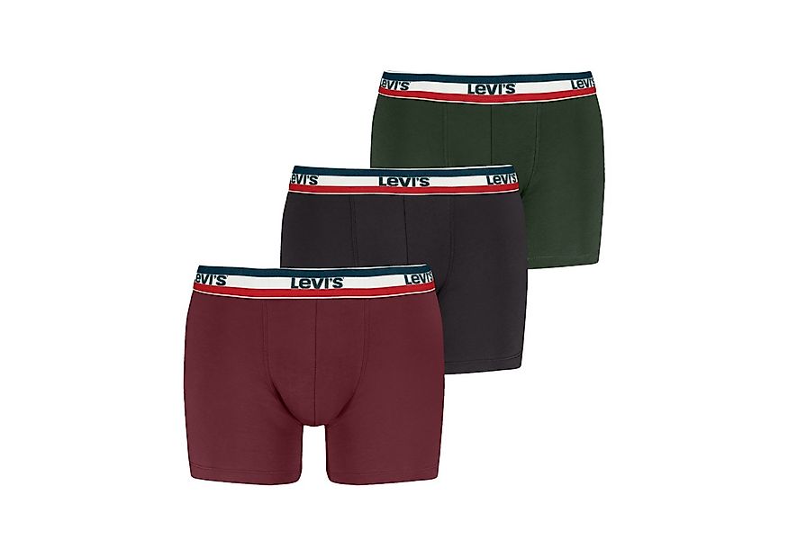 Levi's® Boxershorts LEVIS MEN SPRTSWR LOGO BOXER BRIEF 3P (Packung, 3er Pac günstig online kaufen
