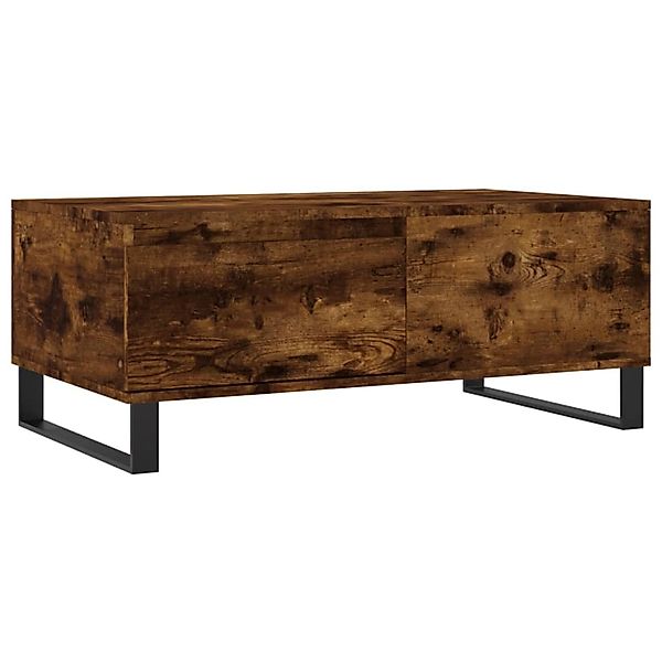 vidaXL Couchtisch Räuchereiche 90x50x36,5 cm Holzwerkstoff 830817 günstig online kaufen