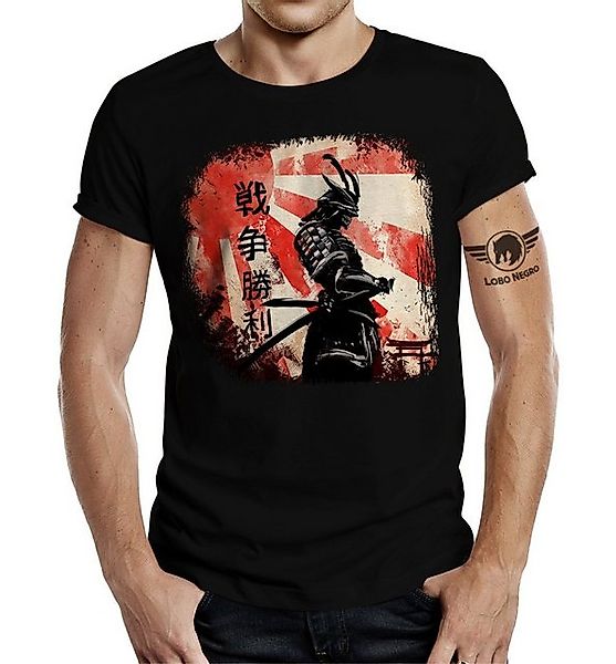 LOBO NEGRO® T-Shirt für Japan Samurai günstig online kaufen