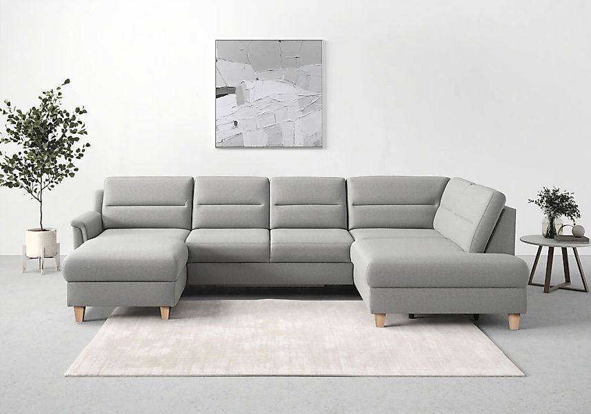 sit&more Wohnlandschaft "Farö U-Form" inklusive Federkern, wahlweise mit Be günstig online kaufen