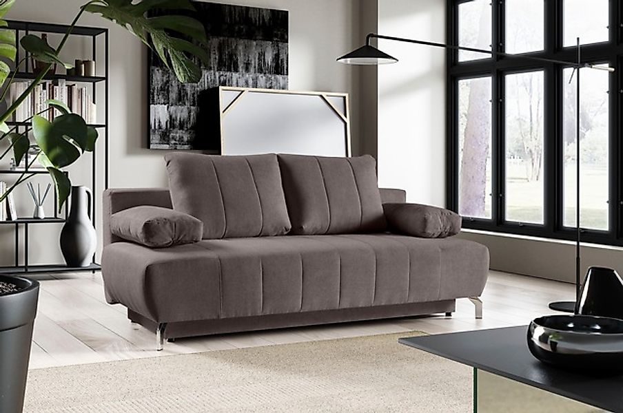 WERK2 Schlafsofa »Troya Bettsofa mit Bettkasten und Federkern, Breite 210cm günstig online kaufen