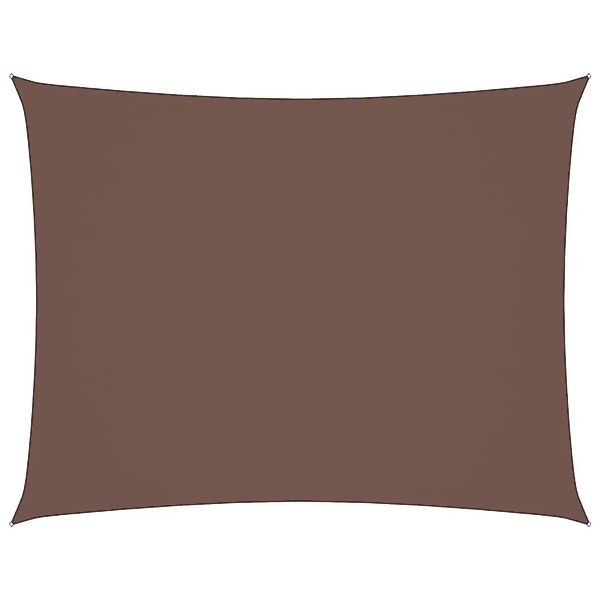 vidaXL Sonnensegel Oxford-Gewebe Rechteckig 3,5x5 m Braun 135820 günstig online kaufen