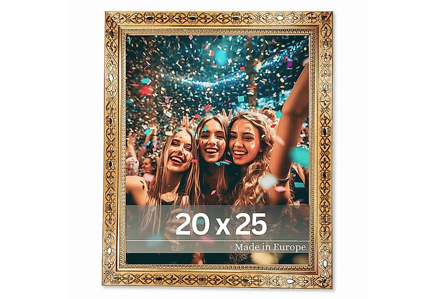 Victor (Zenith) Bilderrahmen Vermeer, Bilderrahmen Gold 20x25 cm, Bilderrah günstig online kaufen