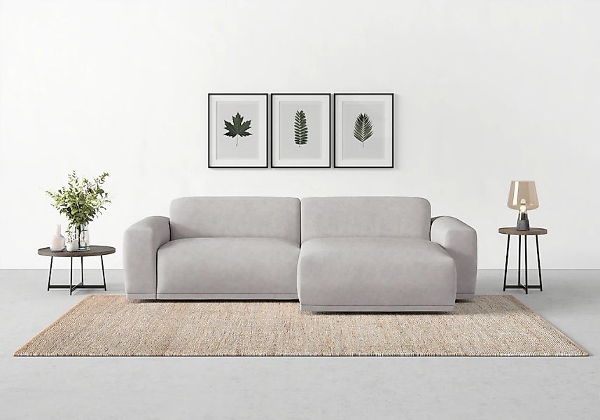 TRENDMANUFAKTUR Ecksofa "Braga, mit hochwertigem Kaltschaum, L-Form, in Cor günstig online kaufen