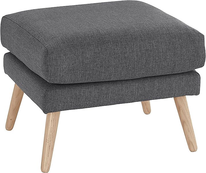 OTTO home Hocker Bille, mit Eiche-Beinen, Design by Morten Georgsen günstig online kaufen