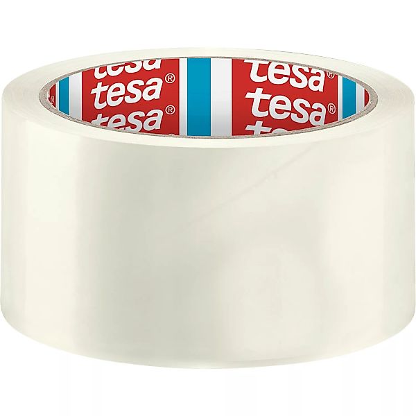 Tesa Pack Paketband Solid & Strong Transparent 66 m x 5 cm günstig online kaufen