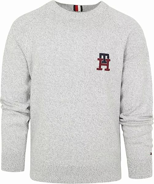 Tommy Hilfiger American Pullover Grau - Größe XL günstig online kaufen