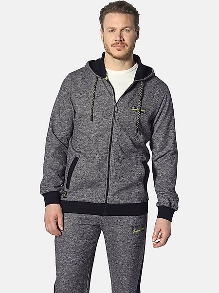 Jan Vanderstorm Kapuzensweatjacke RUMOLT mit Stretch-Saumbund günstig online kaufen
