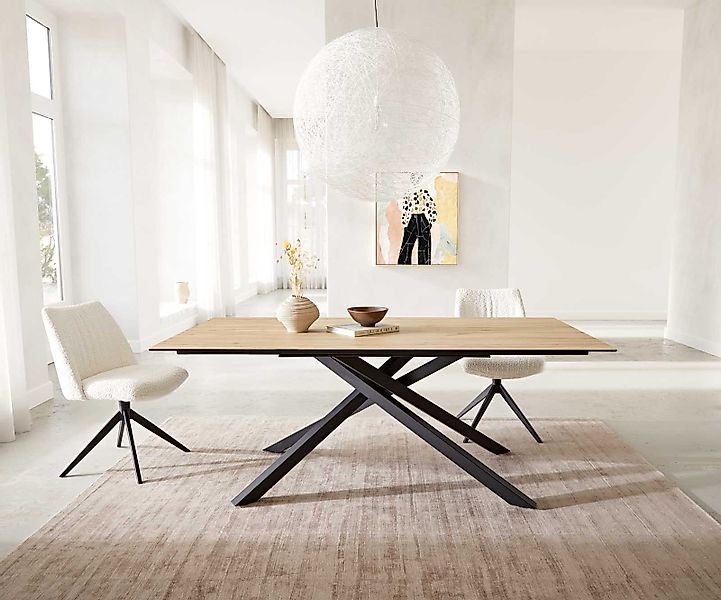 DELIFE Esstisch Edge, Keramik Laminam® Sabbia günstig online kaufen