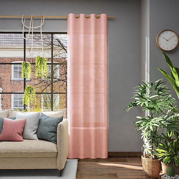 Neutex for you Vorhang "Libre-ECO" Ösen 1 Stk. tlg. günstig online kaufen