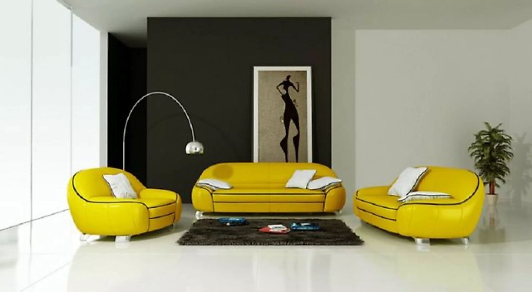 JVmoebel Sofa Sofagarnitur 3+1+1 Sitzer Sofa Sitz Couch Polster Moderne Cou günstig online kaufen