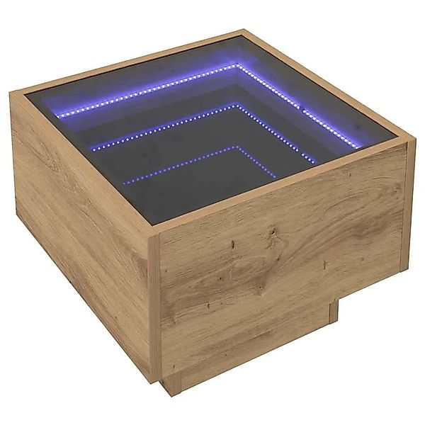 vidaXL Couchtisch Artisan-Eiche 40 x 40 x 30 cm Holzwerkstoff 879657 günstig online kaufen