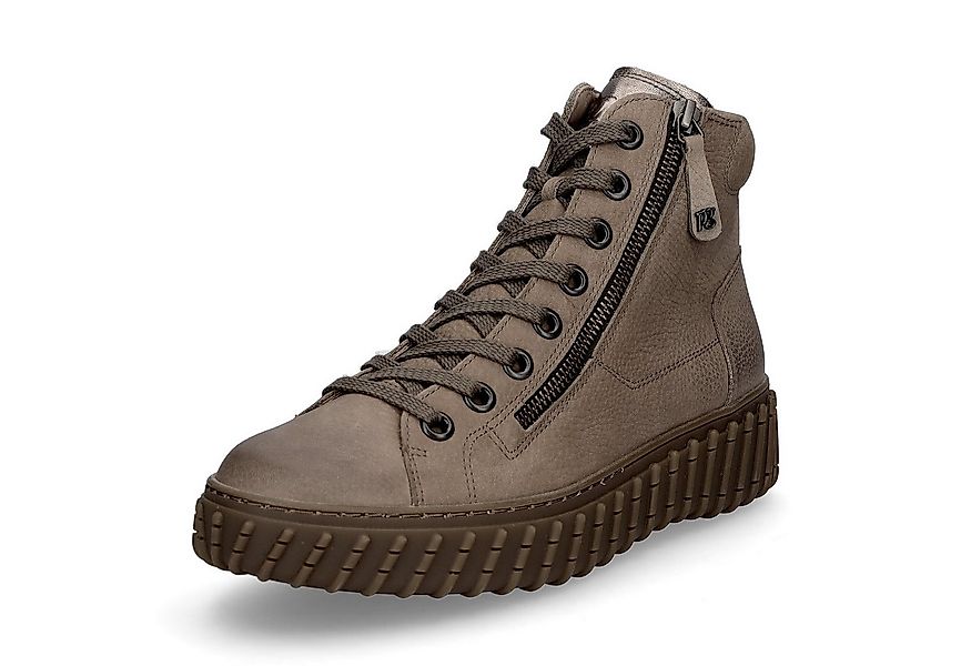 Paul Green Paul Green Damen High-Top Sneaker taupe Sneaker günstig online kaufen