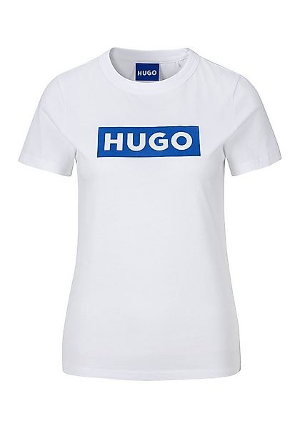 HUGO Blue T-Shirt Classic Tee mit Rundhals, Logodruck günstig online kaufen