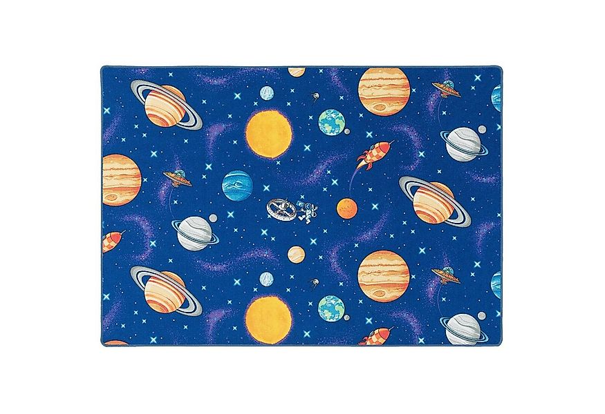 Snapstyle Kinderteppich Kinder Spiel Teppich Weltall, Rechteckig, Höhe: 4 m günstig online kaufen
