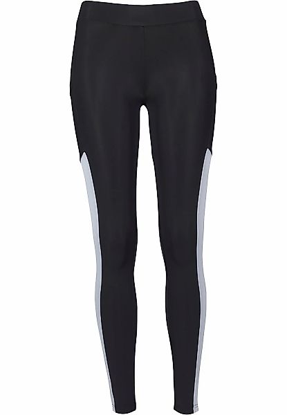 URBAN CLASSICS Leggings "Urban Classics Damen Ladies Tech Mesh Striped Pock günstig online kaufen