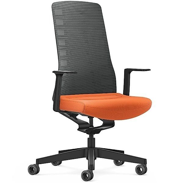 Interstuhl PURE ACTIVE Edition Bürostuhl mit Netzrücken - Variante anthrazi günstig online kaufen