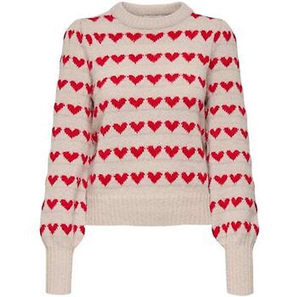 Jacqueline De Yong  Pullover JDYSIGRID LIFE L/S ONECK PUFFDOT PUL KNT 15304 günstig online kaufen