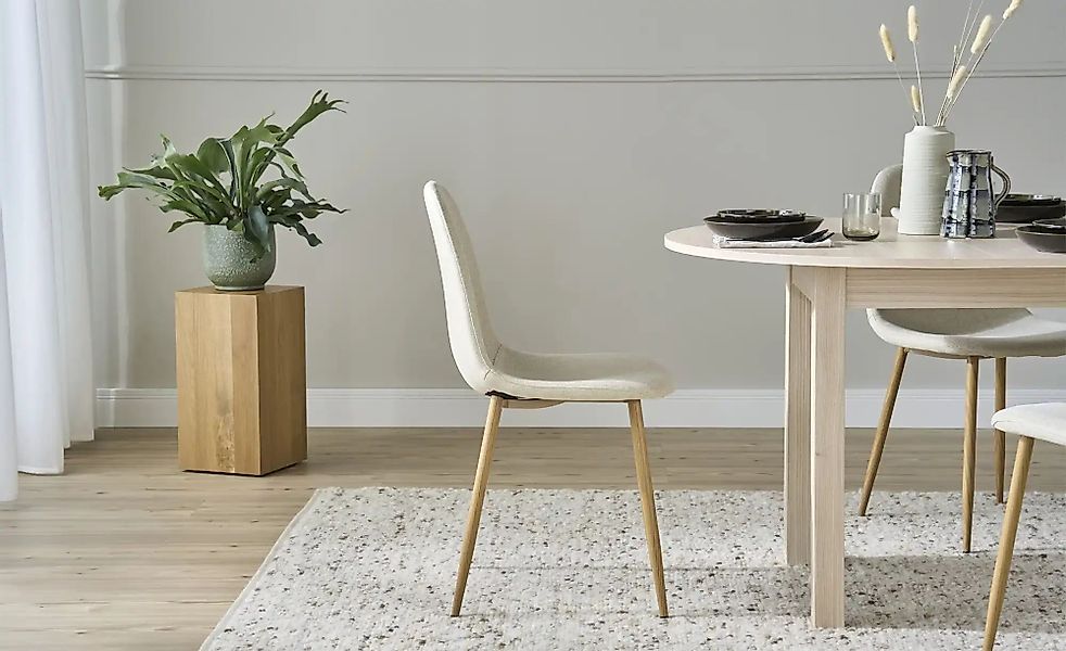 Stuhl  Maurice ¦ creme ¦ Maße (cm): B: 44 H: 87 T: 54.0 Stühle > Küchenstüh günstig online kaufen