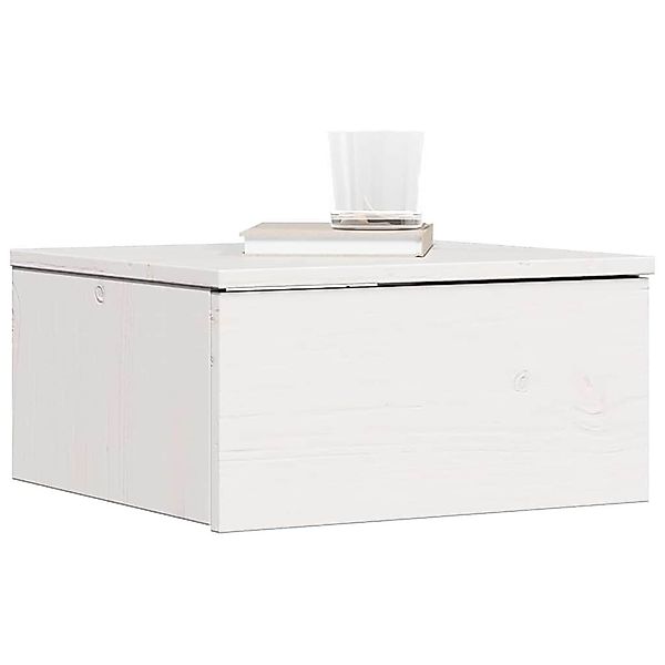 vidaXL Nachttisch Nachttisch 2 pcs Weiß günstig online kaufen