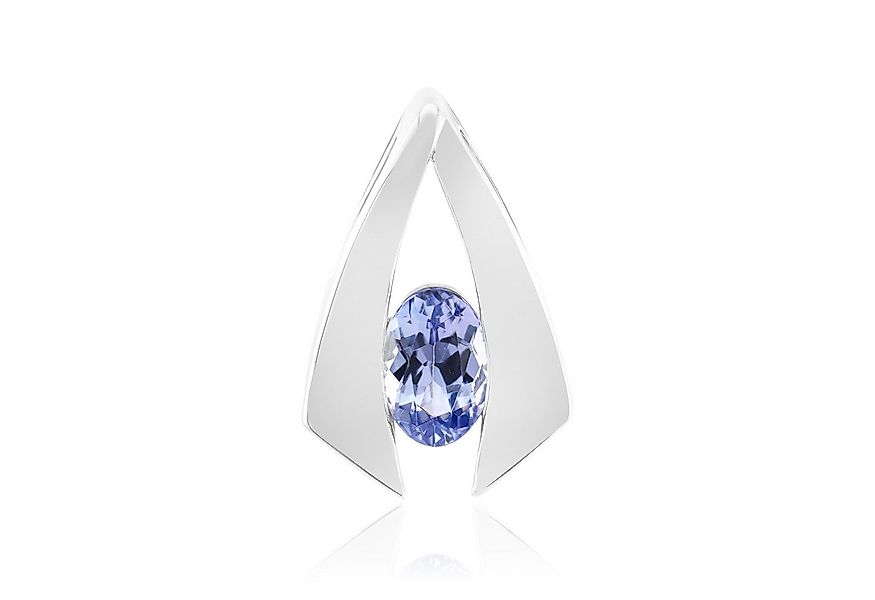 Cavill Kettenanhänger Cavill Tansanit 0,37 ct Oval Brillantschliff 925 Ster günstig online kaufen