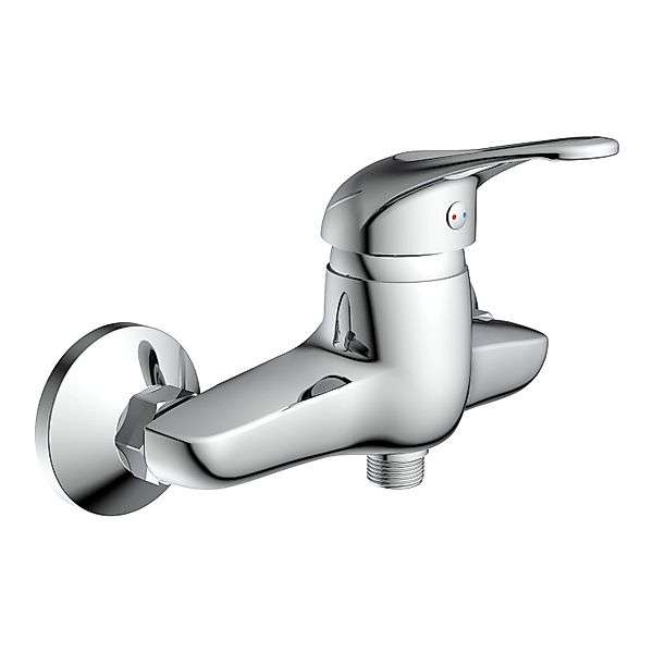 Schütte Duscharmatur "Calvino" Wasserhahn Bad, Mischbatterie Dusche in Chro günstig online kaufen