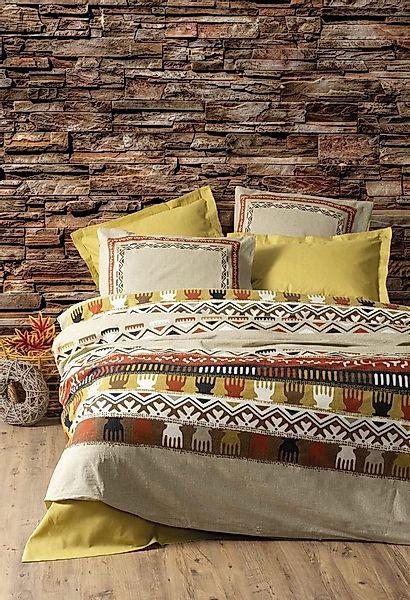 L'Essentiel Maison Bettdecke + Kopfkissen 100% COTTON RANFORCE N4454 günstig online kaufen