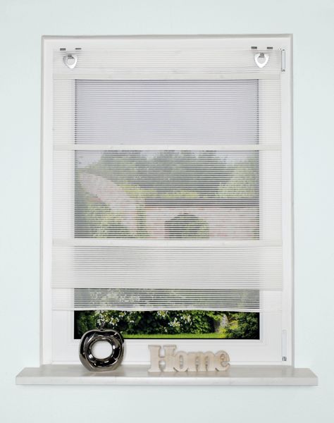 HOME WOHNIDEEN Raffrollo "JÖRG" mit Ösen ohne Bohren freihängend Magnetroll günstig online kaufen