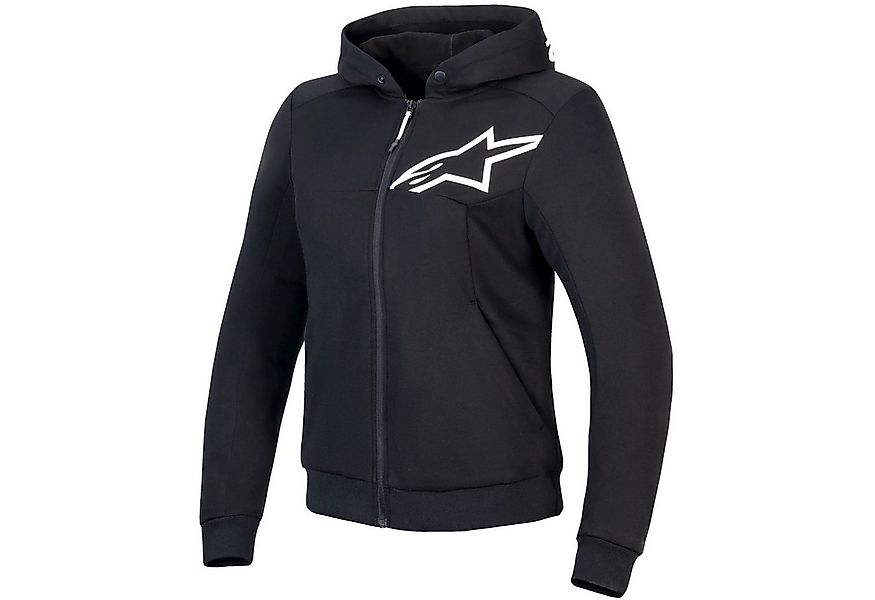 Alpinestars Motorradjacke Alpinestars Stella Chrome V2 Sport Hoodie Schwarz günstig online kaufen