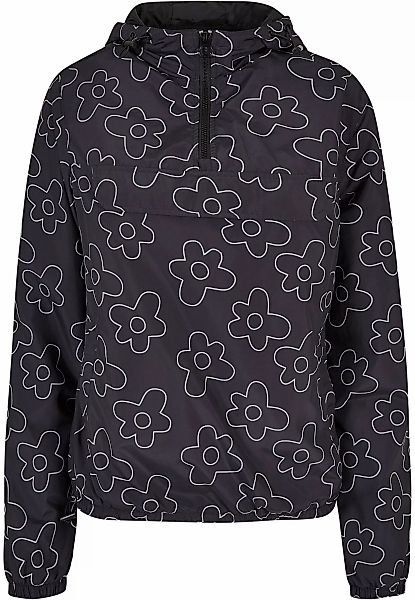 URBAN CLASSICS Allwetterjacke "Urban Classics Damen Ladies AOP Pullover Jac günstig online kaufen