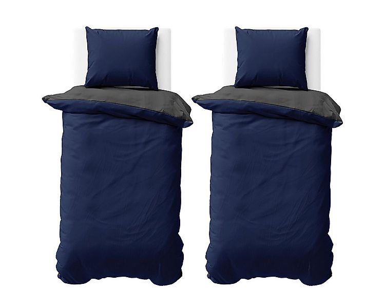 Visaggio Bettwäsche Mikrofaser Allergiker geeignet Doubleface Wendebettwäsc günstig online kaufen