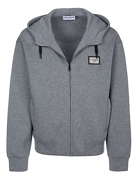 DOLCE & GABBANA Sweatjacke Dolce & Gabbana Sweatjacke grau günstig online kaufen