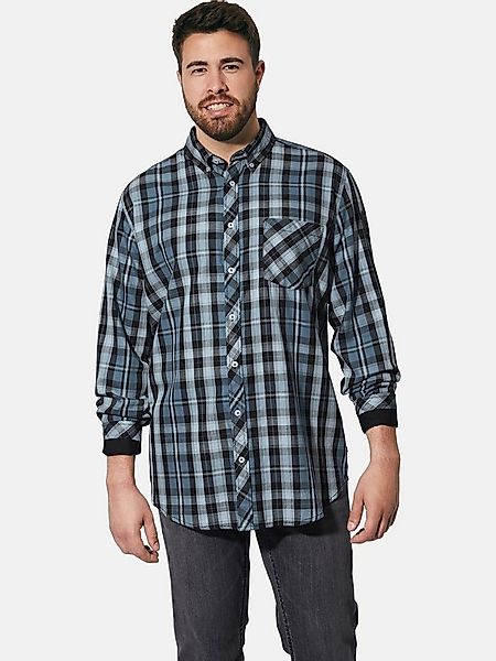 Charles Colby Langarmhemd DUKE PEREGRINE mit Ärmelaufnäher günstig online kaufen