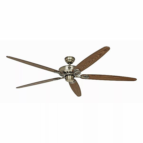 Deckenventilator Classic Royal 180 messing eiche günstig online kaufen