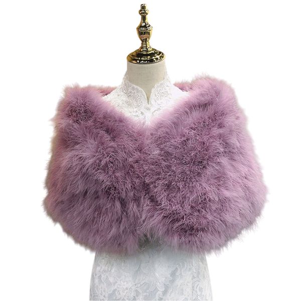 Refttenw Modeschal Hochzeit Bankett Party Kunstpelz günstig online kaufen
