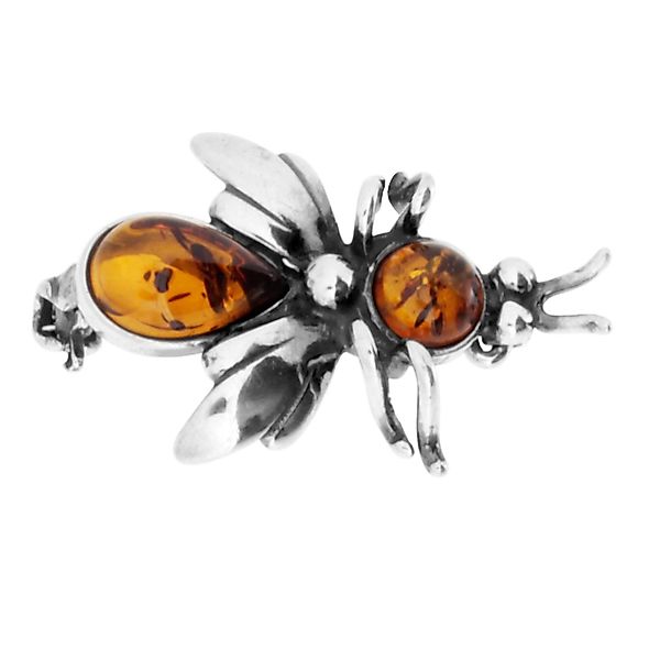 OSTSEE-SCHMUCK Brosche Ostsee-Schmuck Brosche Fliege Brosche günstig online kaufen